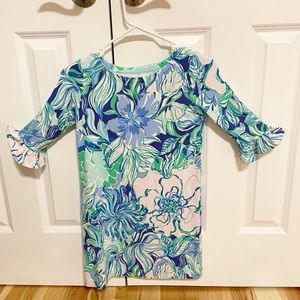 Girls Lilly Pulitzer Mini Sophie Ruffle Dress